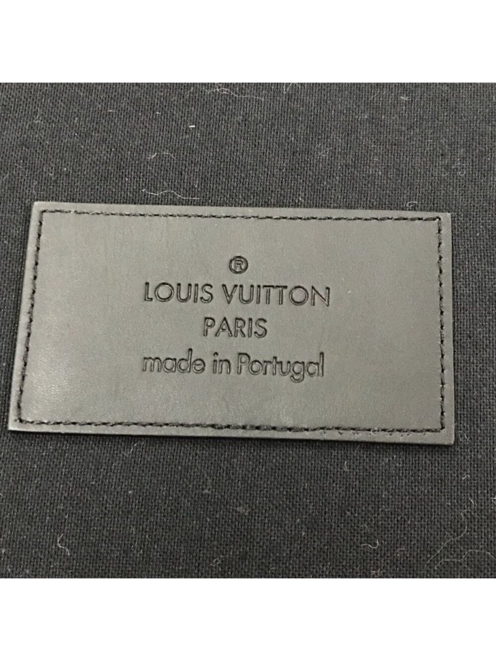 Louis Vuitton Object Logo Bicolor Rug Mat Carpet Wool White Shoulder Bag - Picture 4 of 9